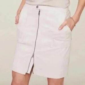 David lerner suede skirt